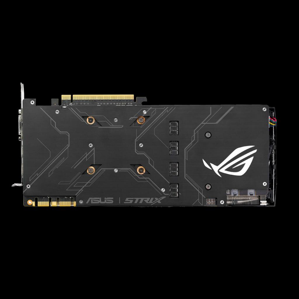 [01/06/2016] Die Asus ROG Strix Geforce GTX 1070 ist ab Werk übertaktet und RGB-beleuchtet. (8)