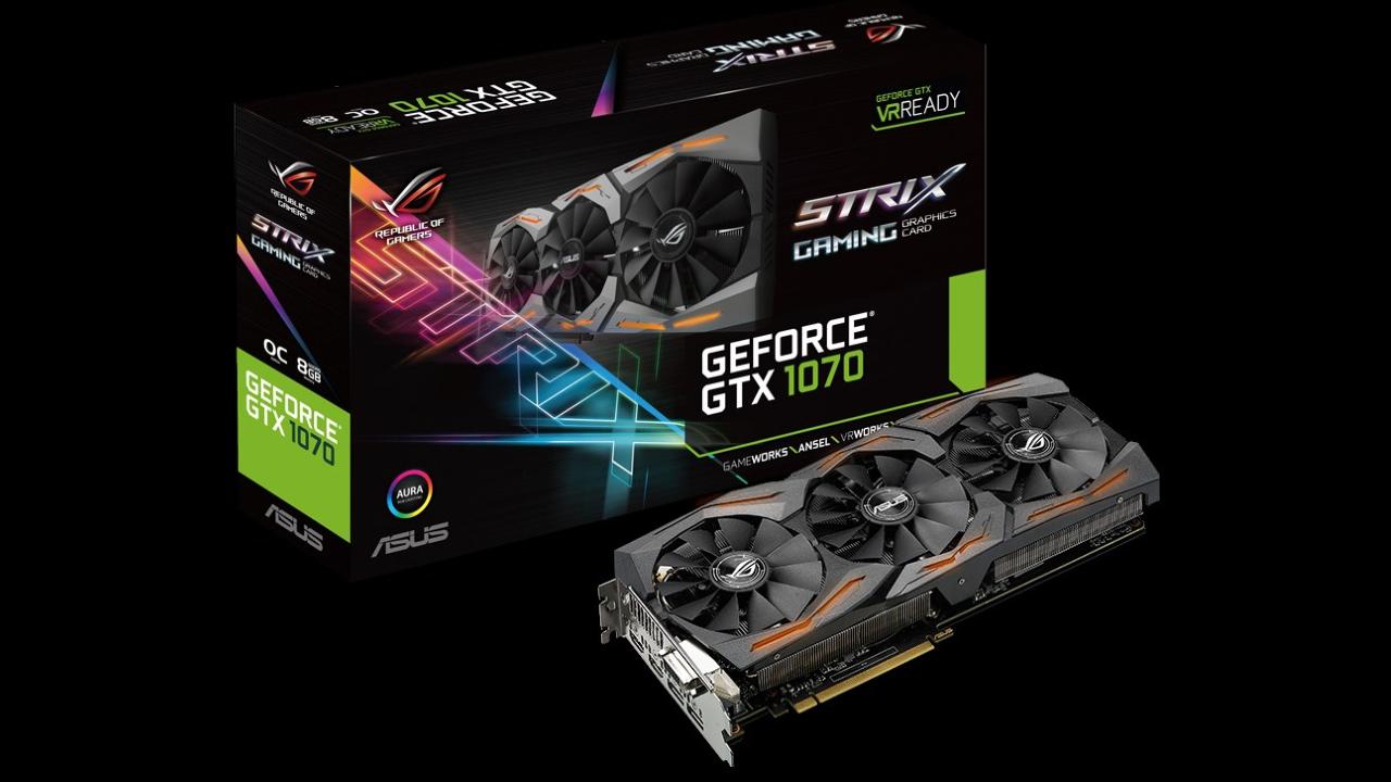 [01/06/2016] Die Asus ROG Strix Geforce GTX 1070 ist ab Werk übertaktet und RGB-beleuchtet. (8)