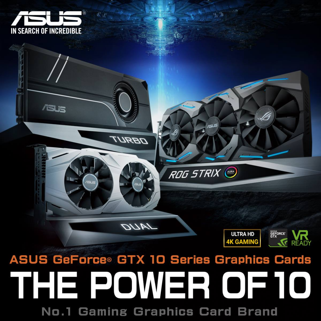 [08/07/2016] Asus Geforce GTX 1060 ROG Strix, Dual und Turbo