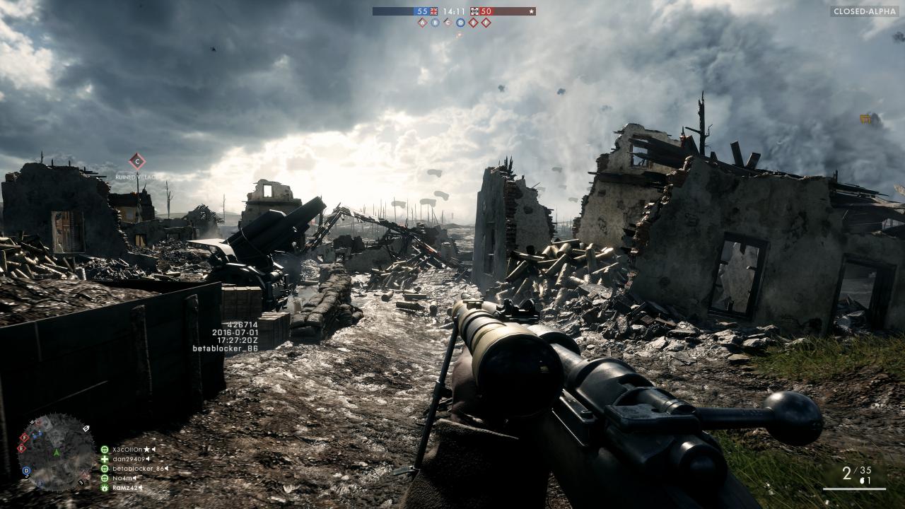 [07/07/2016] Battlefield One Closed Alpha (49)