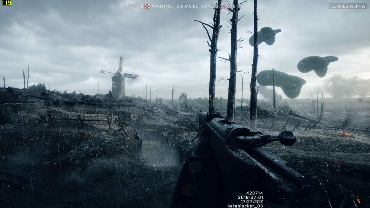 [07/07/2016] Battlefield One Closed Alpha - Bildvergleich - Ultra