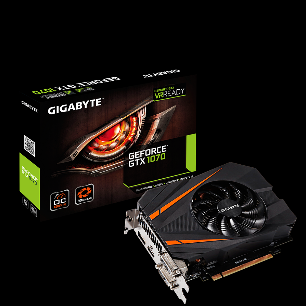 [01/07/2016] Gigabyte Geforce GTX 1070 Mini ITX OC: Abgespeckter GP104 auf 169 mm (1)