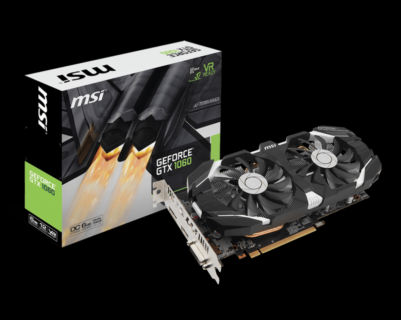 [20/07/2016] MSI Geforce GTX 1060 6GT OC 1