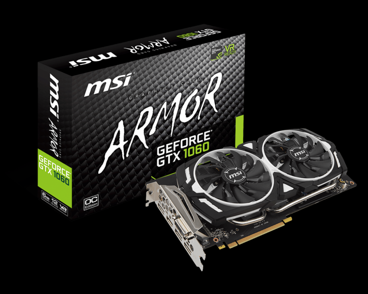 [20/07/2016] MSI Geforce GTX 1060 Armor 6G OC 1