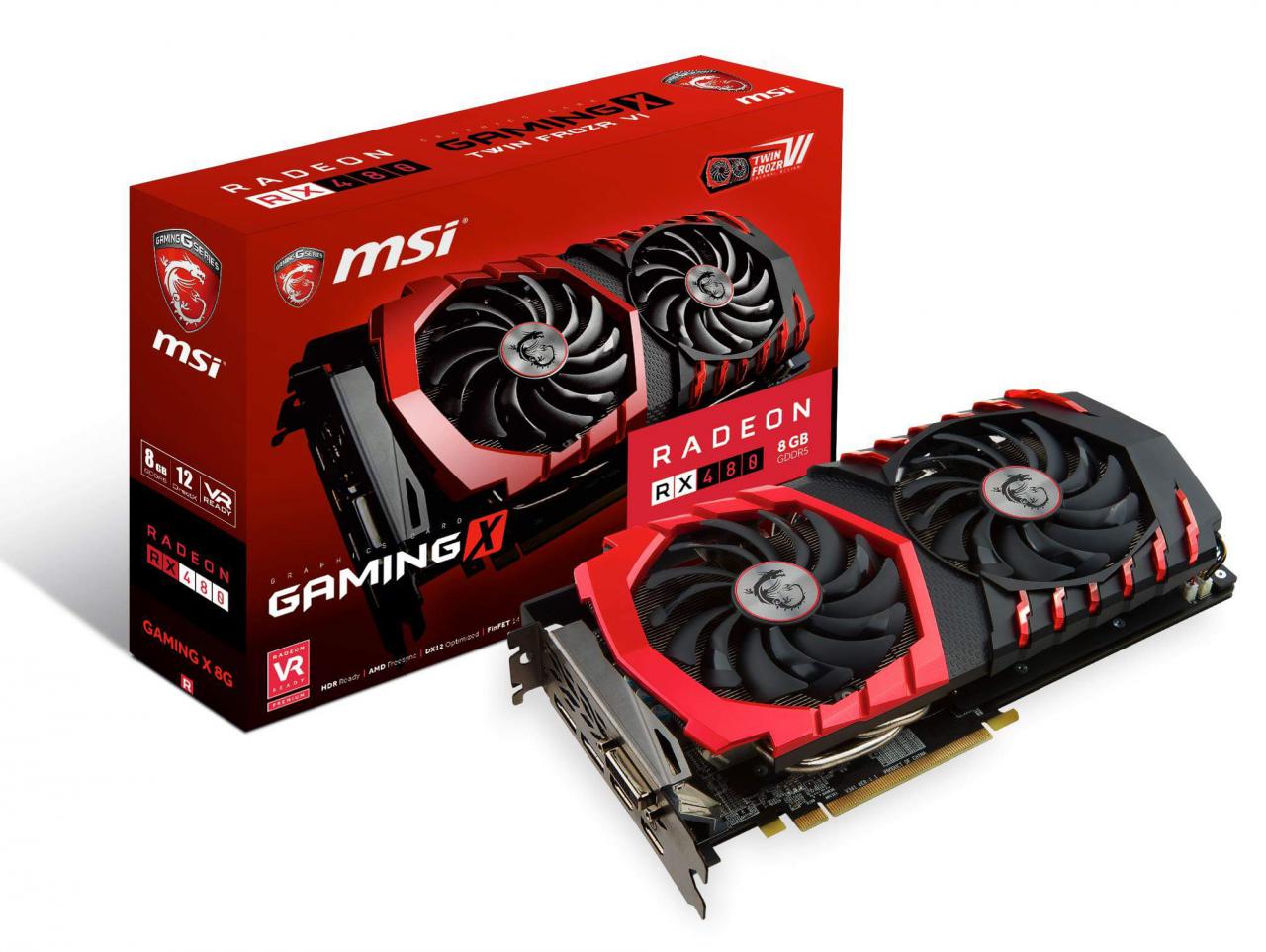 [09/07/2016] MSI Radeon RX 480 Gaming X