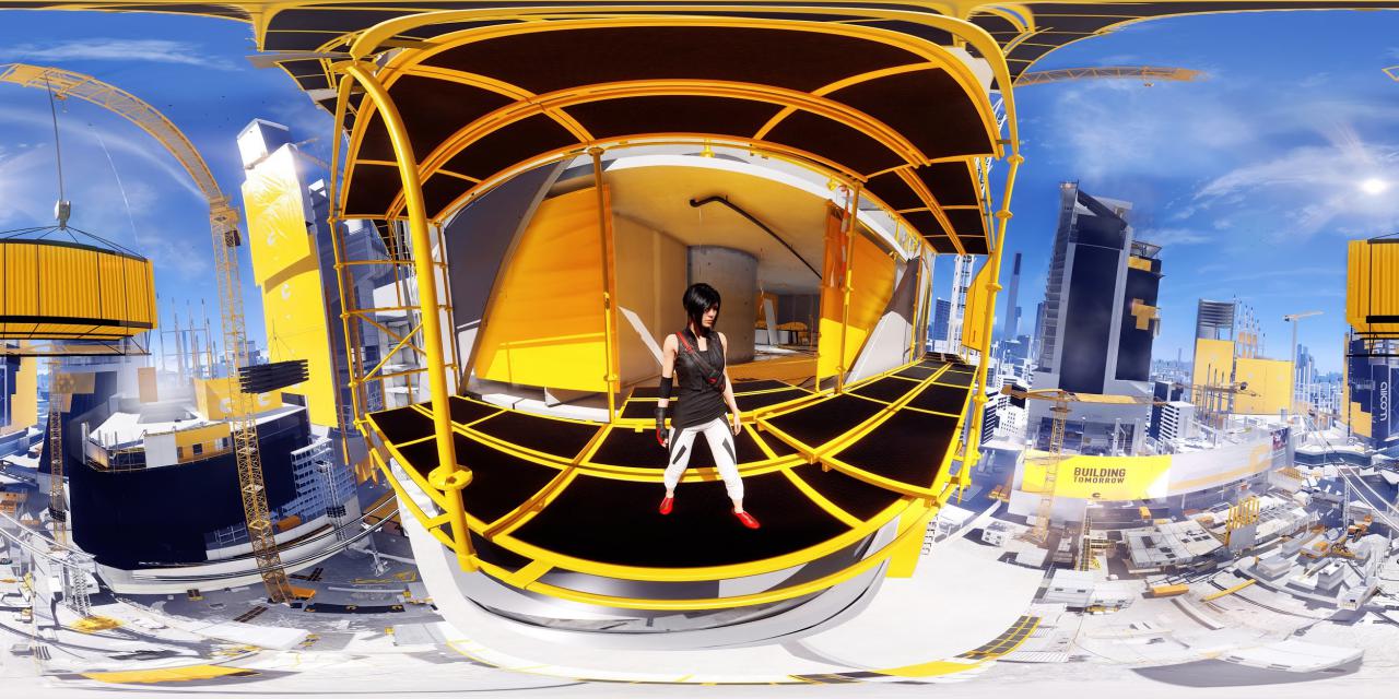 [15/07/2016] Nvidia Ansel 360°-Aufnahmen in Mirror's Edge: Catalyst
