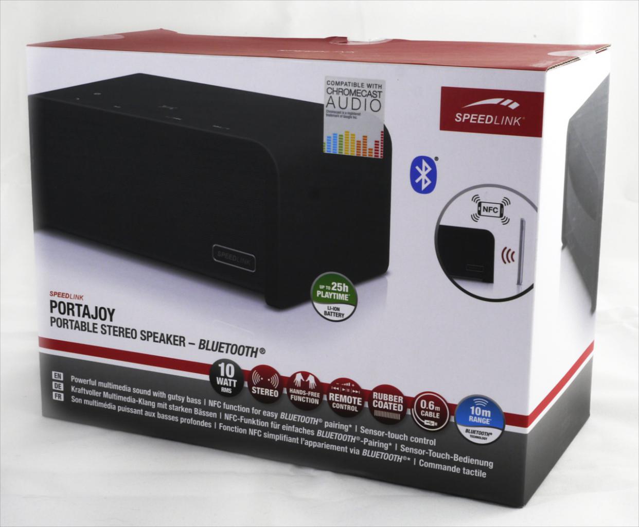 [13/07/2016] Speedlink Portajoy im PCGHX-Test: Bluetooth-Lautsprecher empfehlenswert? (1)