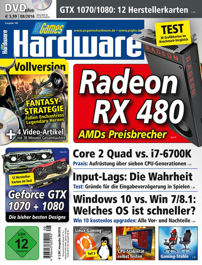 [01/07/2016] PCGH 08/2016 #190: DVD-Titel