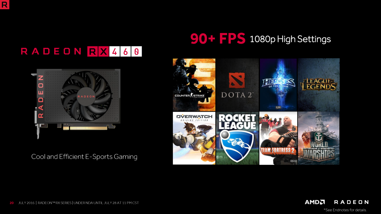 [29/07/2016] Radeon RX 470 und RX 460 offiziell: P10 Pro und P11 Pro - Test folgt (20)