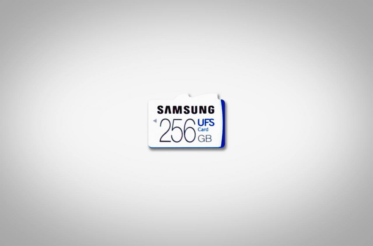 [07/07/2016] Samsung kündigt UFS-Speicherkarten mit bis zu 500 MBs an (3)