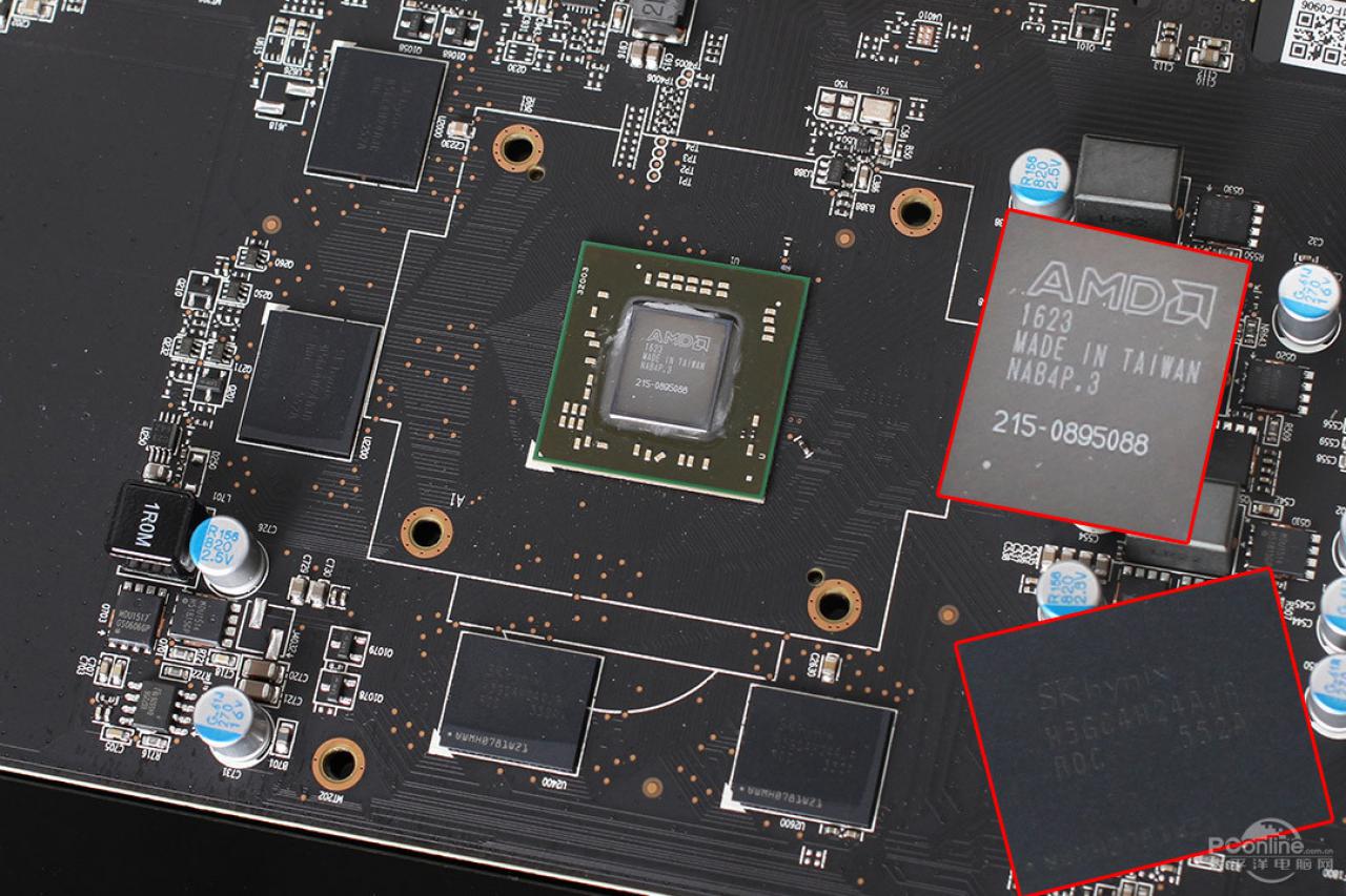 [28/07/2016] Radeon RX 460: Polaris 11 ist kleiner als ein GDDR5-Speicherchip