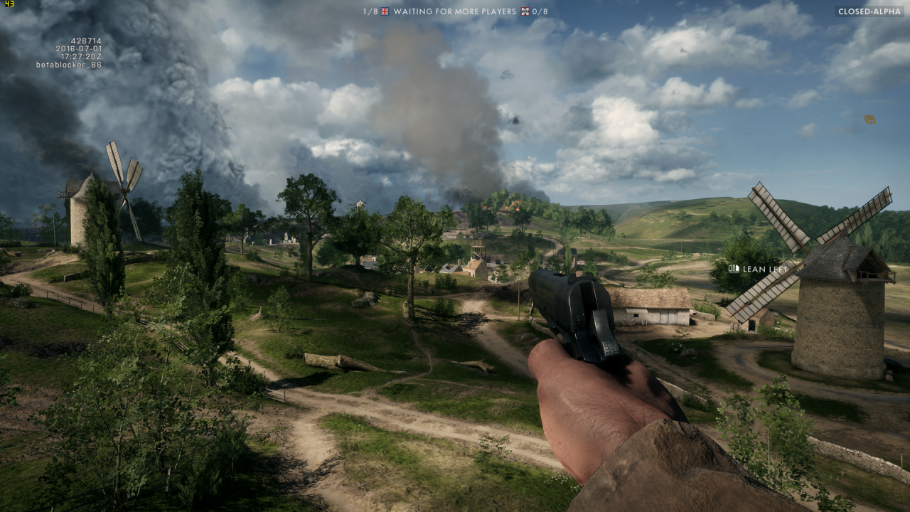 [07/07/2016] Battlefield One Closed Alpha - Bildvergleich 4K - Hoch