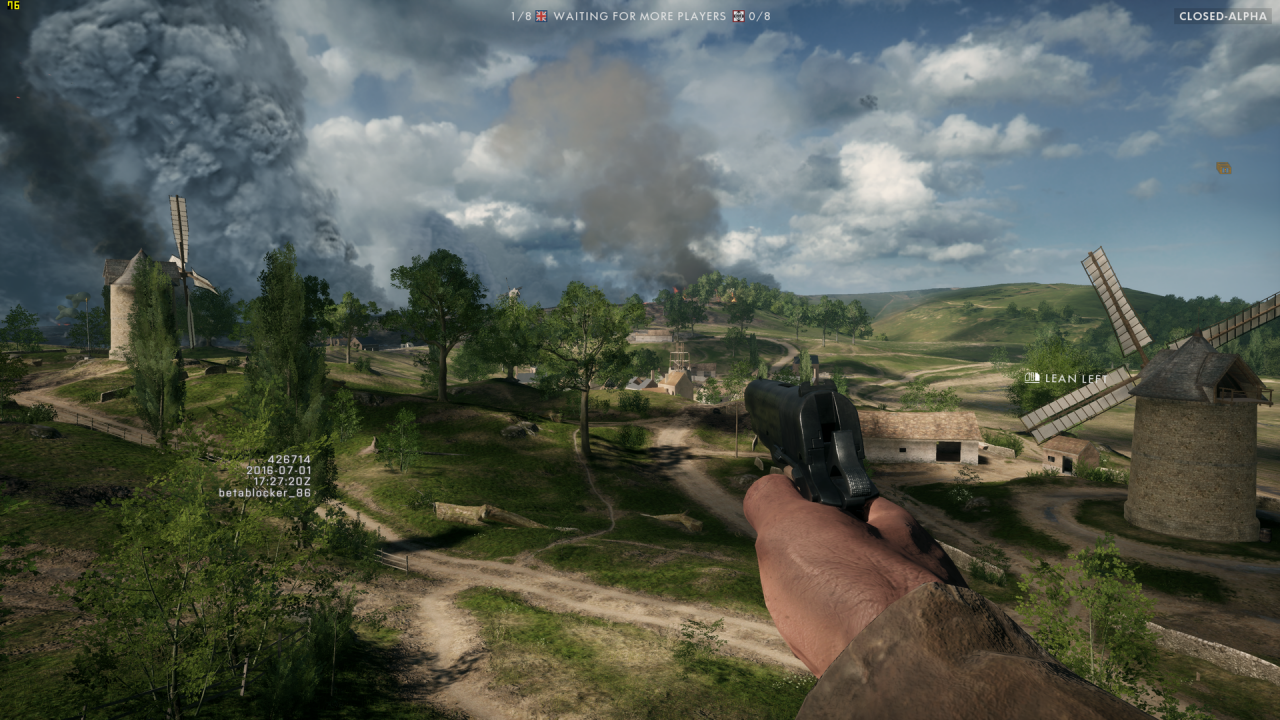 [07/07/2016] Battlefield One Closed Alpha - Bildvergleich 4K - Niedrig