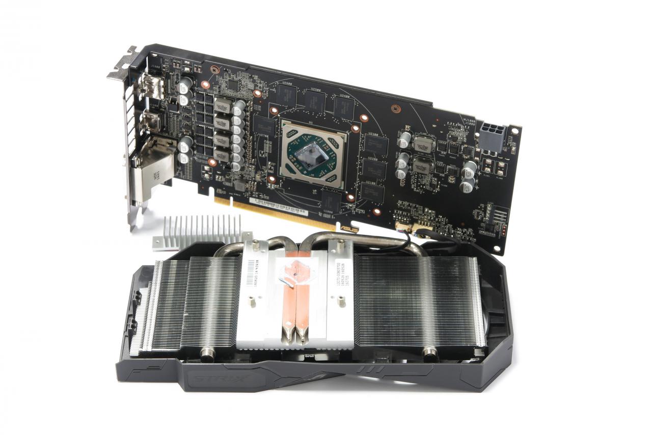 [04/08/2016] Asus Radeon RX 470 Strix OC: Übertaktete RX 470 mit 4 GiByte Speicher und 6-Pol-Strombuchse (9)