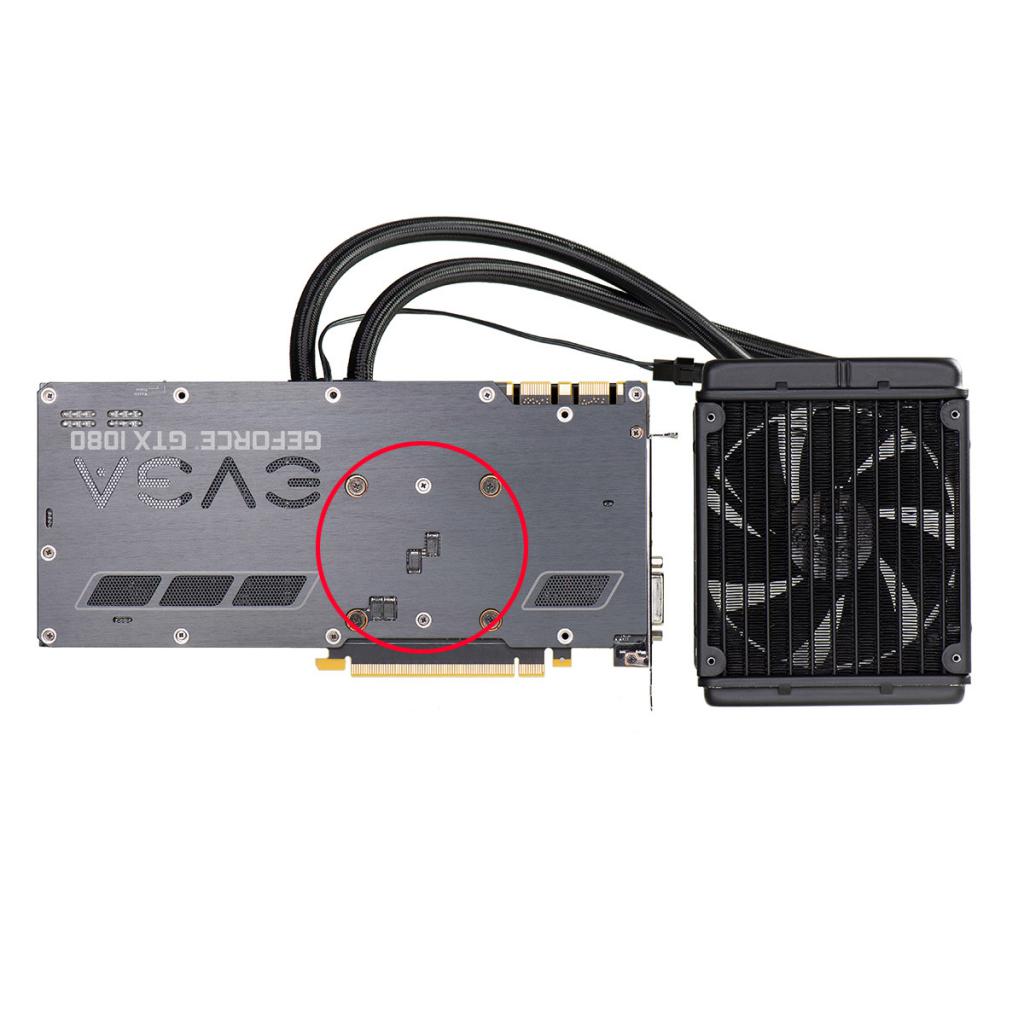 [31/08/2016] Die EVGA Geforce GTX 1080 FTW Hybrid möchte insbesondere mit seinem Kühlsystem überzeugen. (1)