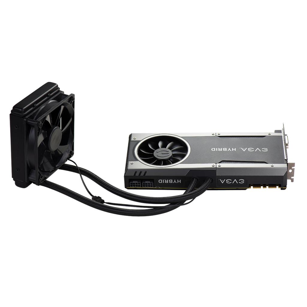 [31/08/2016] Die EVGA Geforce GTX 1080 FTW Hybrid möchte insbesondere mit seinem Kühlsystem überzeugen. (5)
