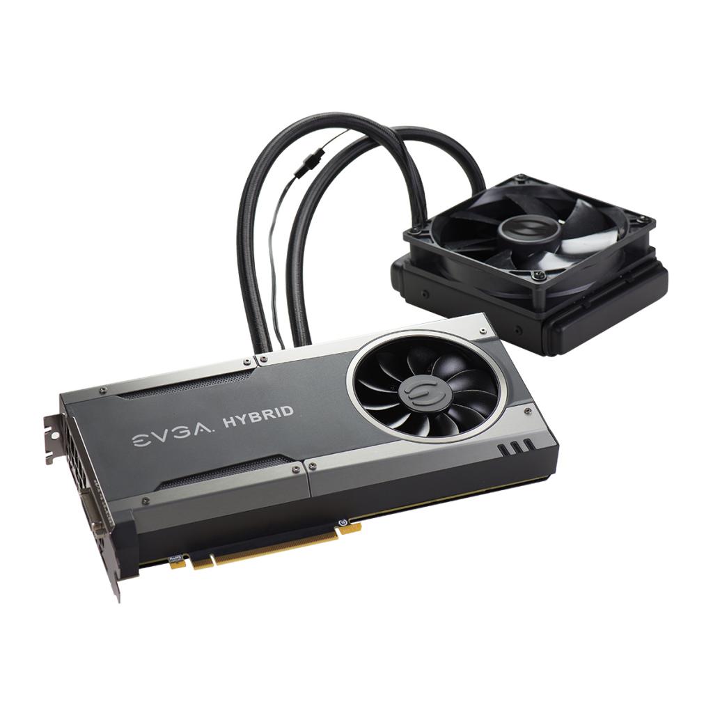 [31/08/2016] Die EVGA Geforce GTX 1080 FTW Hybrid möchte insbesondere mit seinem Kühlsystem überzeugen. (3)