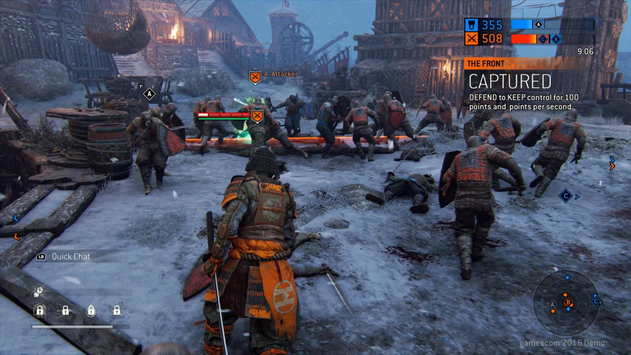 [17/08/2016] For Honor Gamescom-Event - 4K-Gameplay (5)