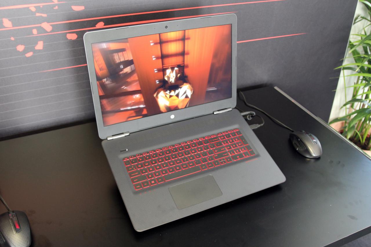 [18/08/2016] HP auf der Gamescom 2016: Omen 17 Notebook mit Nvidia Geforce GTX 1070