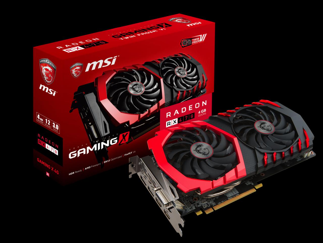 [04/08/2016] MSI Radeon RX 470 Gaming X
