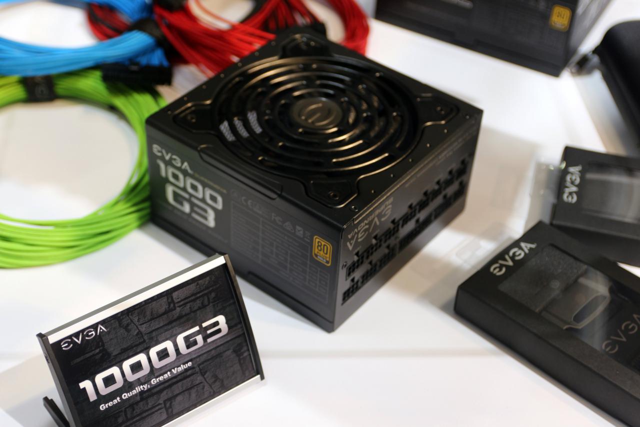 [18/08/2016] Mifcom auf der Gamescom 2016: EVGA 1000 G3
