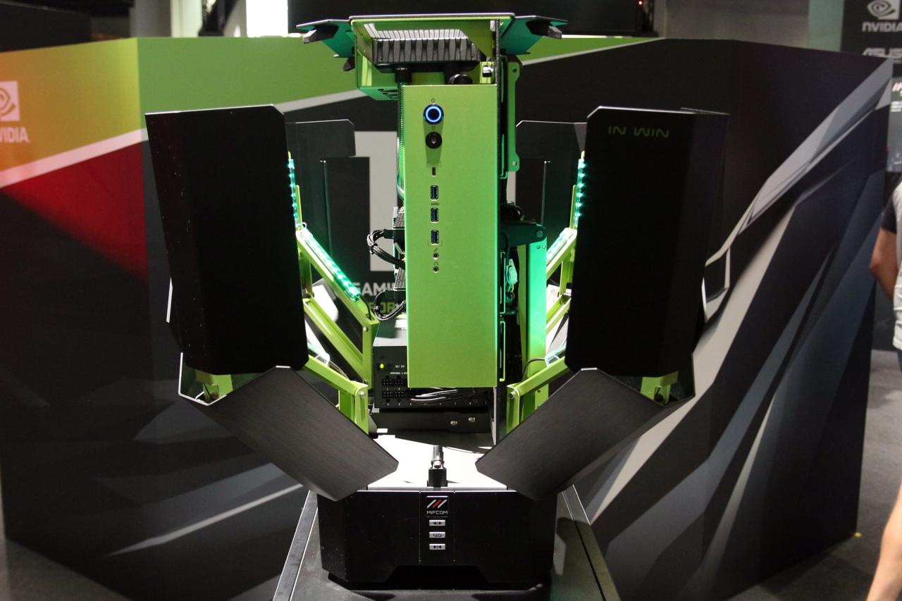 [18/08/2016] Mifcom auf der Gamescom 2016: In Win H Nvidia-Edition