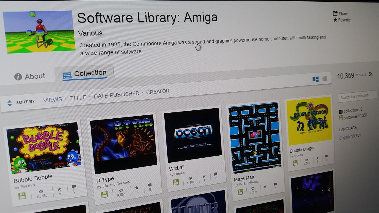 [09/08/2016] Retro-Games Über 10.000 Amiga-Klassiker im Internet Archive spielbar