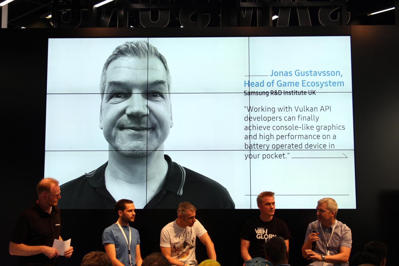[18/08/2016] Samsung auf der Gamescom 2016: Mehr Spieleleistung auf Mobilgeräten - durch Vulkan