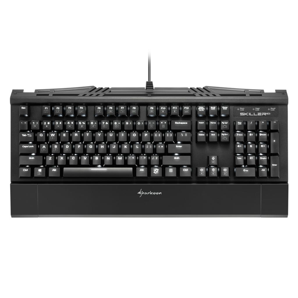[26/08/2016] Sharkoon Skiller Mech SGK1: Mechanische Tastatur mit Beleuchtung für 57 Euro verfügbar (8)