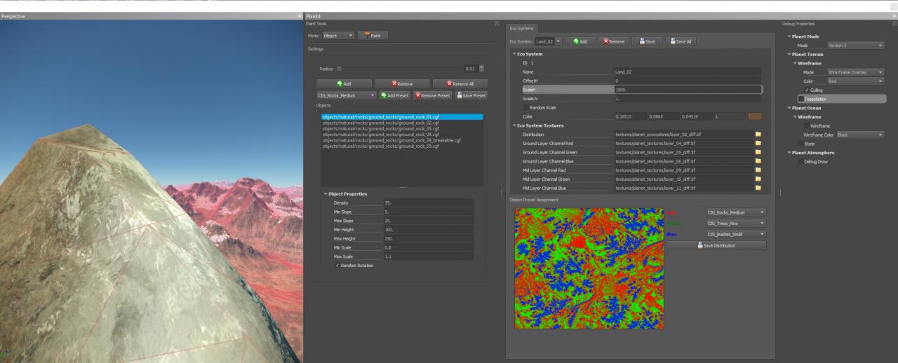 Star Citizen - Editor - Tessellation aus