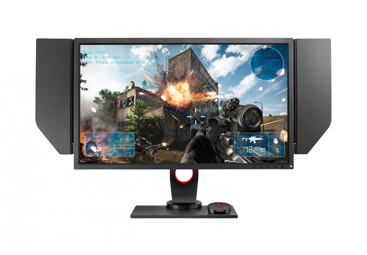 [18/08/2016] Benq auf der Gamescom 2016: Zowie XL2735 in der Vorderansicht