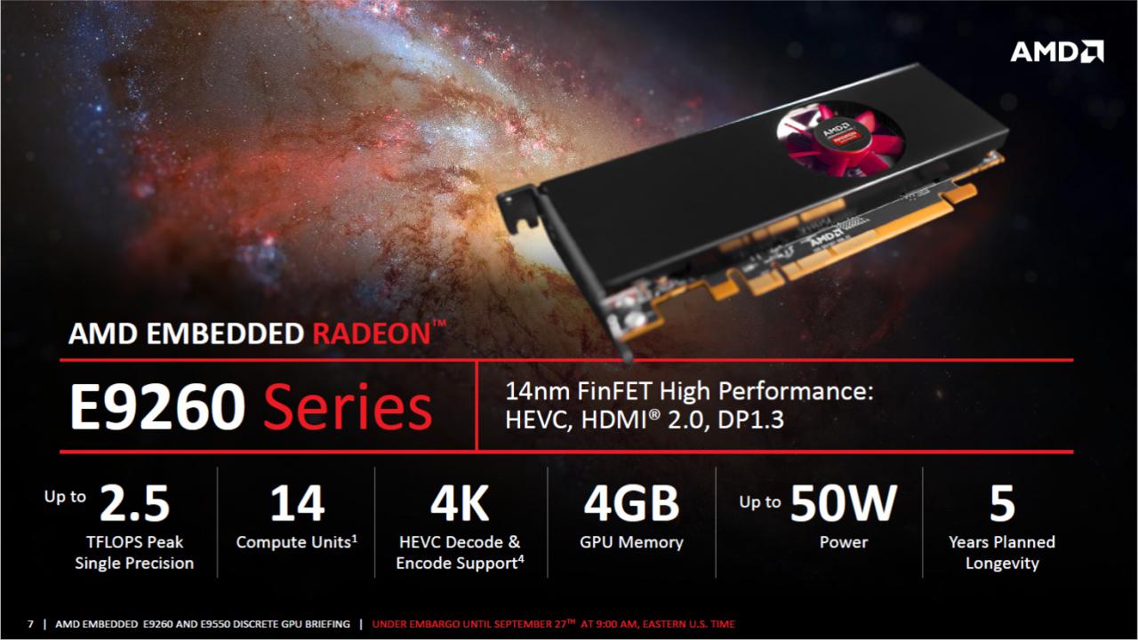 [27/09/2016] AMD Polaris: Embedded-GPUs sind deutlich sparsamer (3)