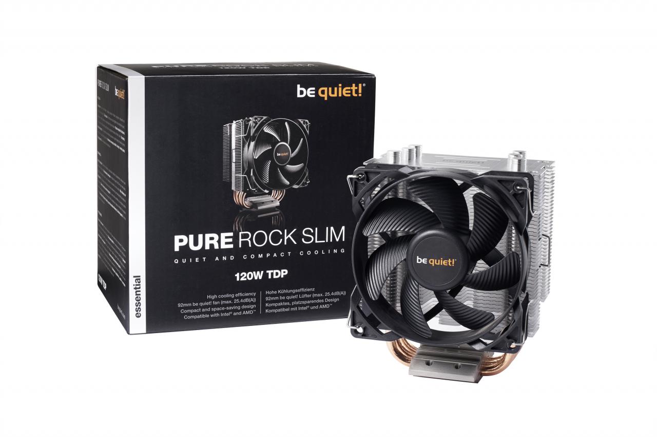 [06/09/2016] Be quiet Pure Rock Slim: Abgespeckter CPU-Kühler für 5 Euro weniger (4)