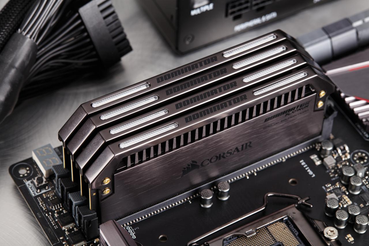 [29/09/2016] Corsair Dominator Platinum SE Blackout 3 