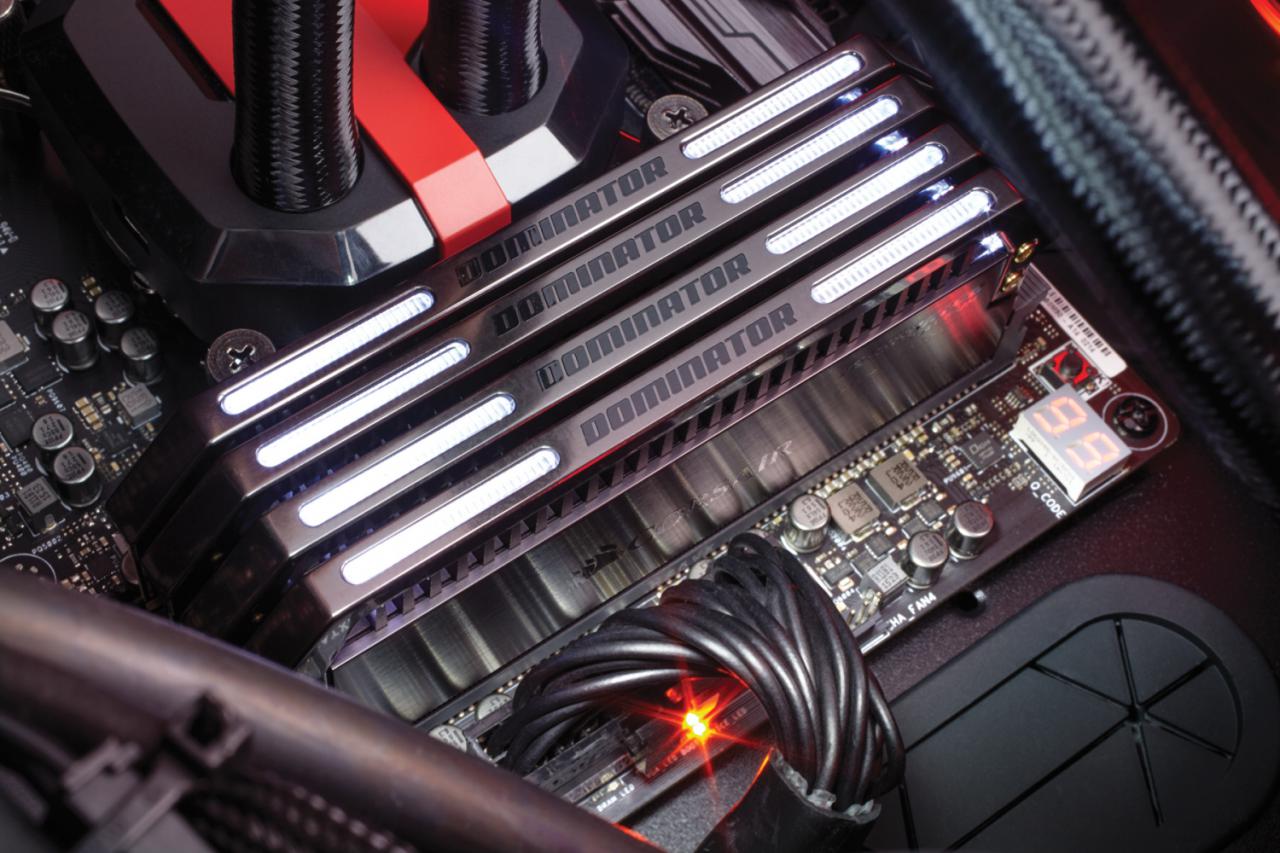 [29/09/2016] Corsair Dominator Platinum SE Blackout 8 