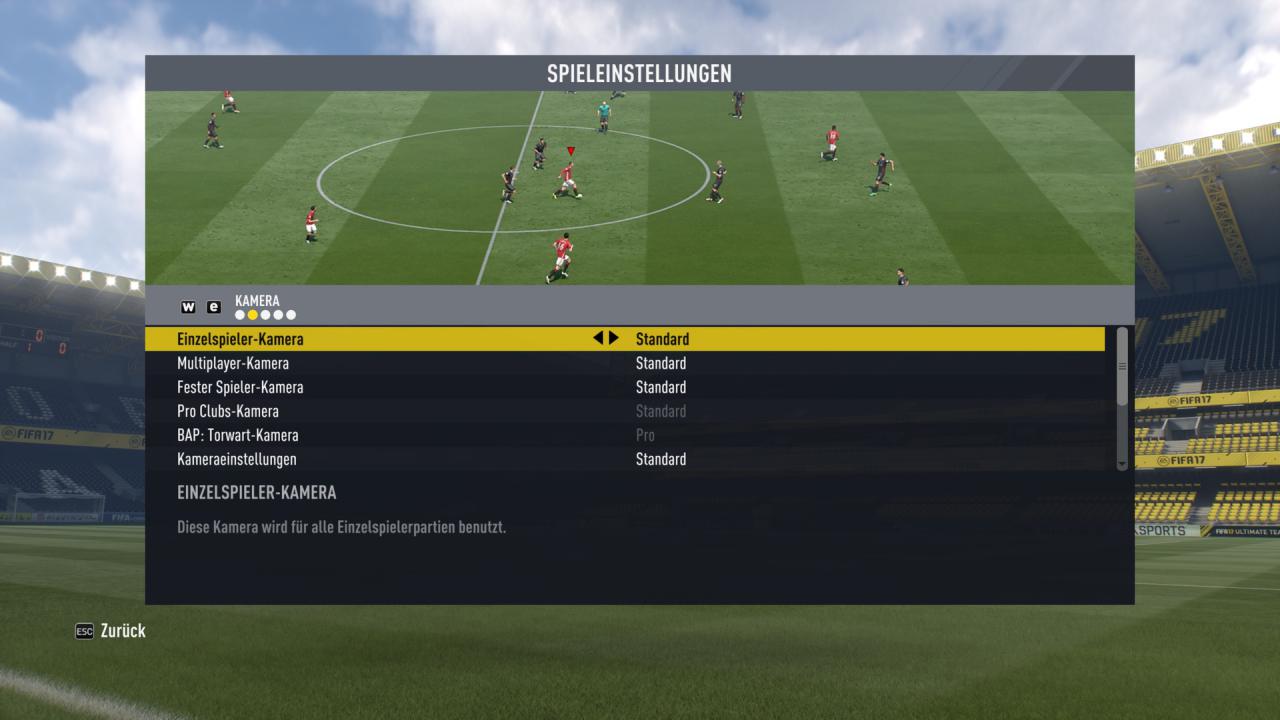 [14/09/2016] Fifa 17 Demo - Spielmenü - Kamera (2)