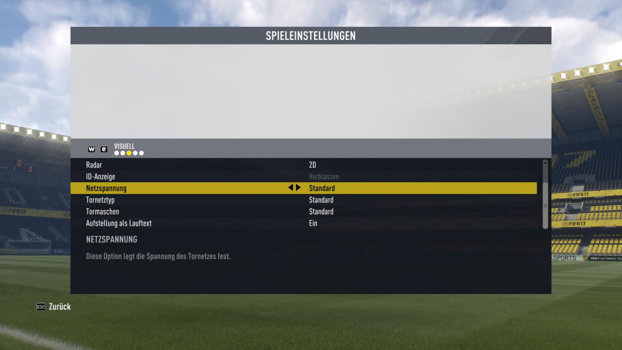 [14/09/2016] Fifa 17 Demo - Spielmenü - Audio (1)