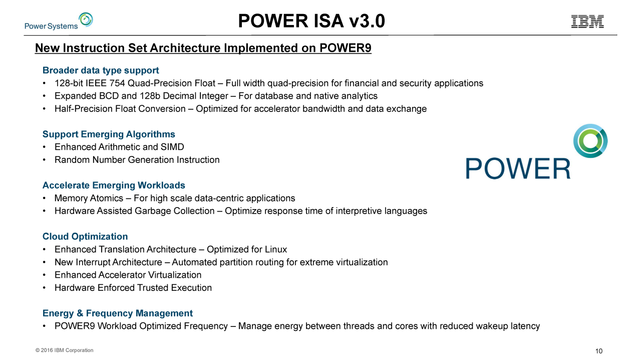 [05/09/2016] Power9: IBMs neuer RISC-Chip bläst zum Angriff auf Intels Xeons (10)