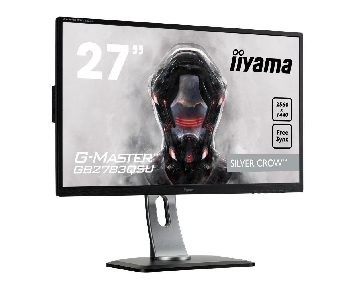 [29/09/2016] Iiyama G-Master Silver Crow: Freesync-Gaming-Monitore unter neuem Namen (2)