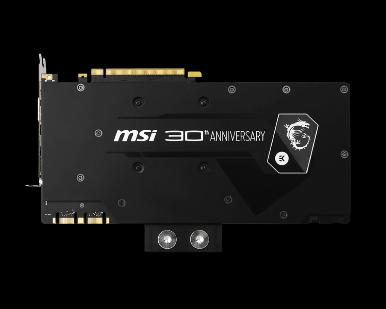 [14/09/2016] MSI Geforce GTX 1080 30th Anniversary: AiO-Wakü mit Fullcover-Kühler (3)
