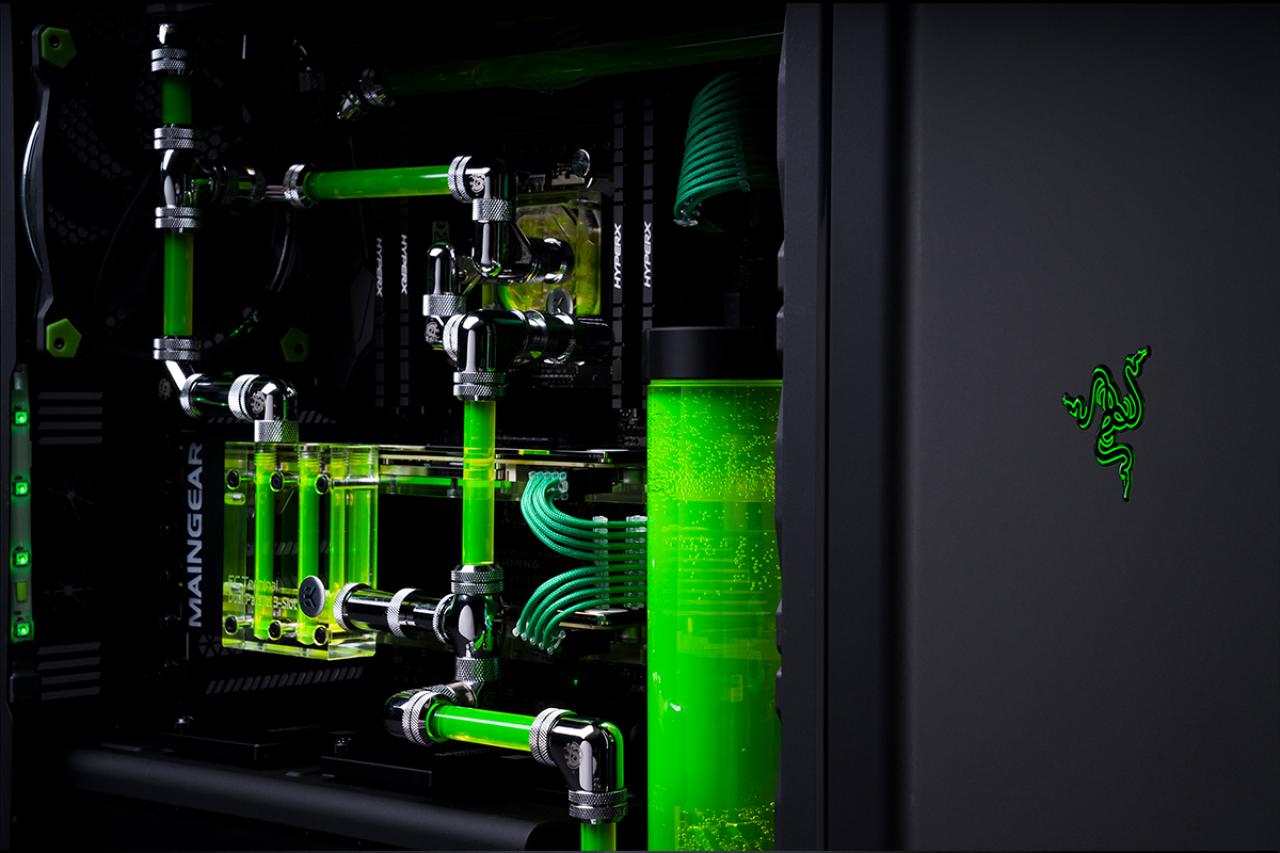 [06/09/2016] R1 Razer: Maingear baut Custom-PCs im grünen Razer-Design (10)