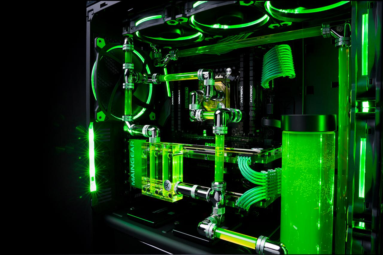 [06/09/2016] R1 Razer: Maingear baut Custom-PCs im grünen Razer-Design (5)