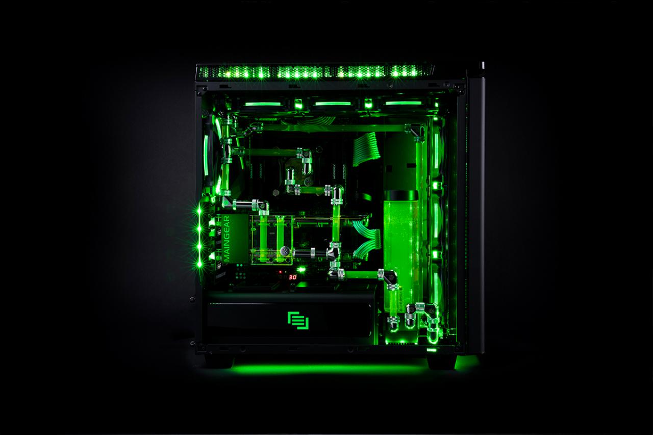 [06/09/2016] R1 Razer: Maingear baut Custom-PCs im grünen Razer-Design (8)
