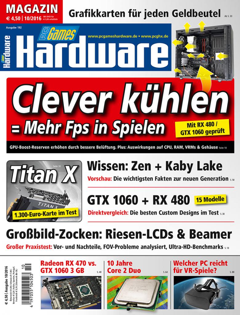 [01/09/2016] PCGH 10/2016 #192 Cover MAG