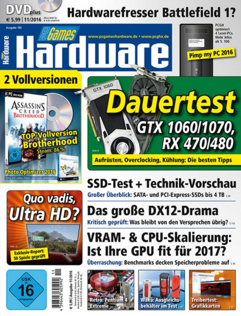 [29/09/2016] DVD-Titel PCGH 11/2016 #193