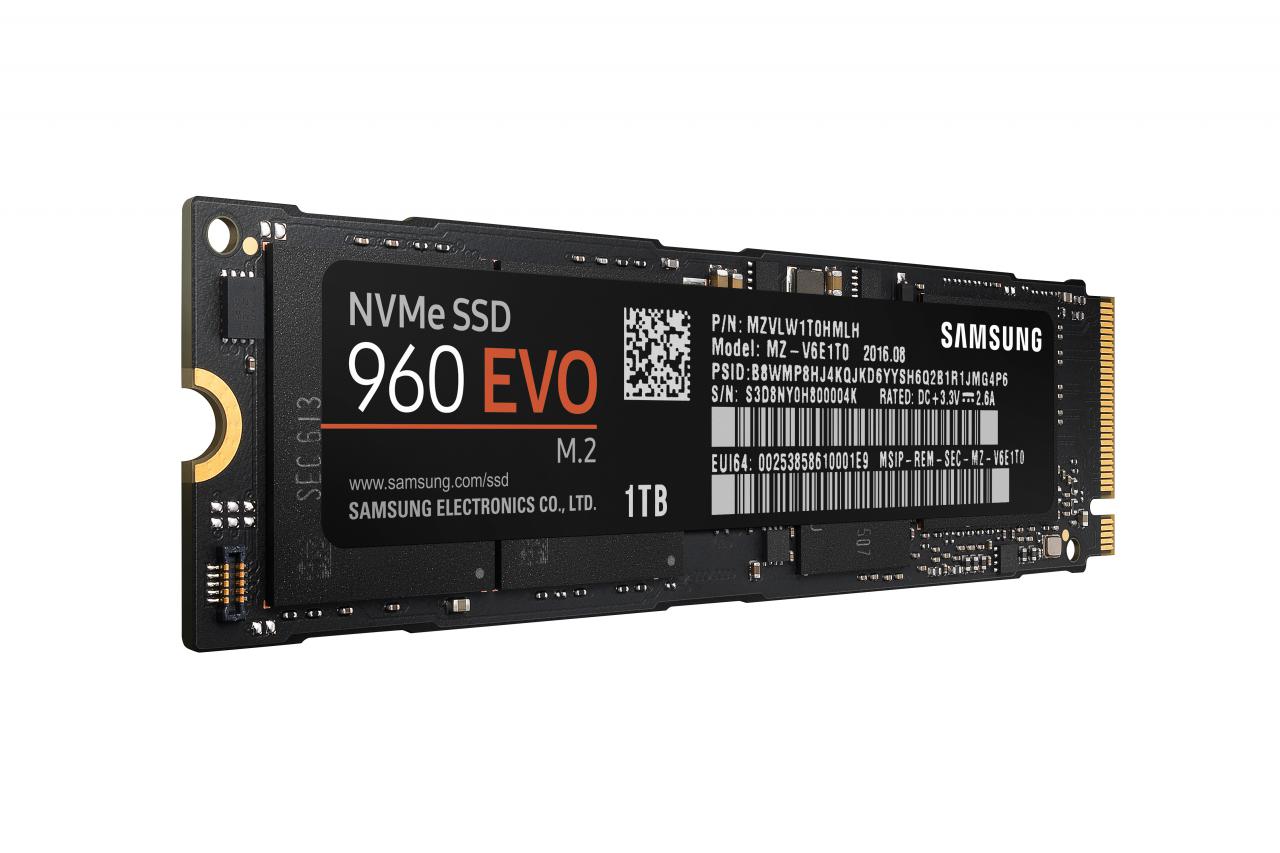 [21/09/2016] Samsung SSD 960 Pro/Evo vorgestellt: M.2-Leistungswunder (1)
