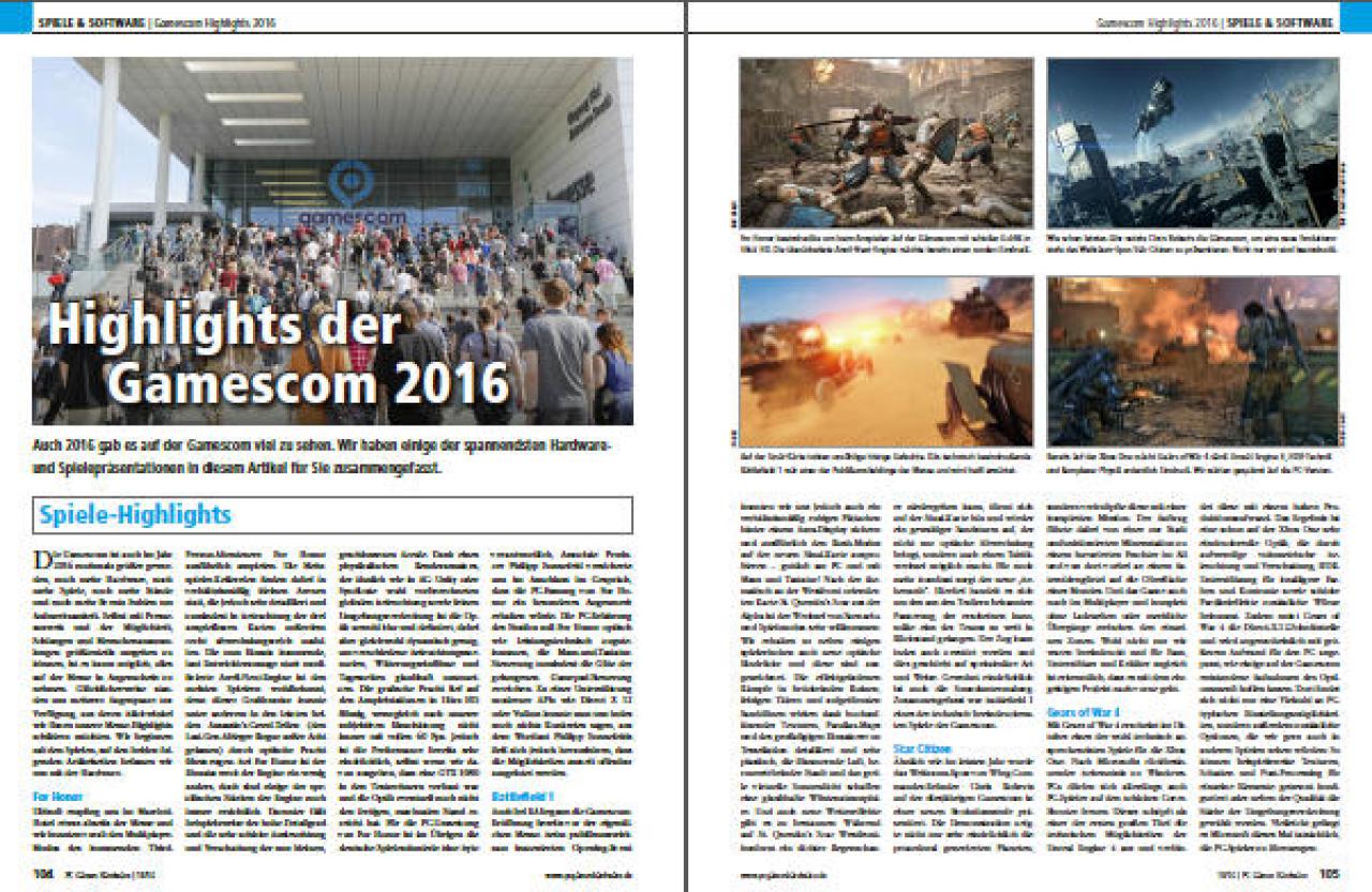 [01/09/2016] PCGH 10/2016 #192: Spiele und Software 01