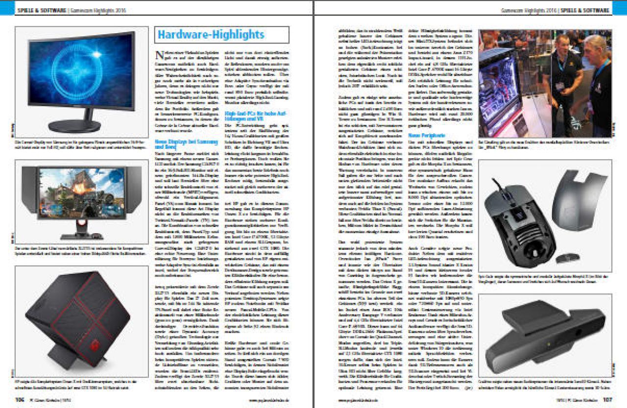 [01/09/2016] PCGH 10/2016 #192: Spiele und Software 02