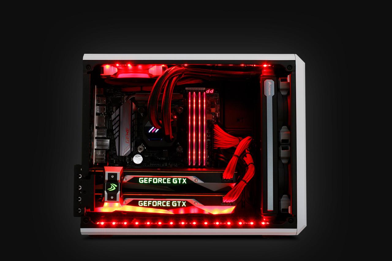 [11/10/2016] Battlebox Mini mit GTX 1080 SLI in Weiß
