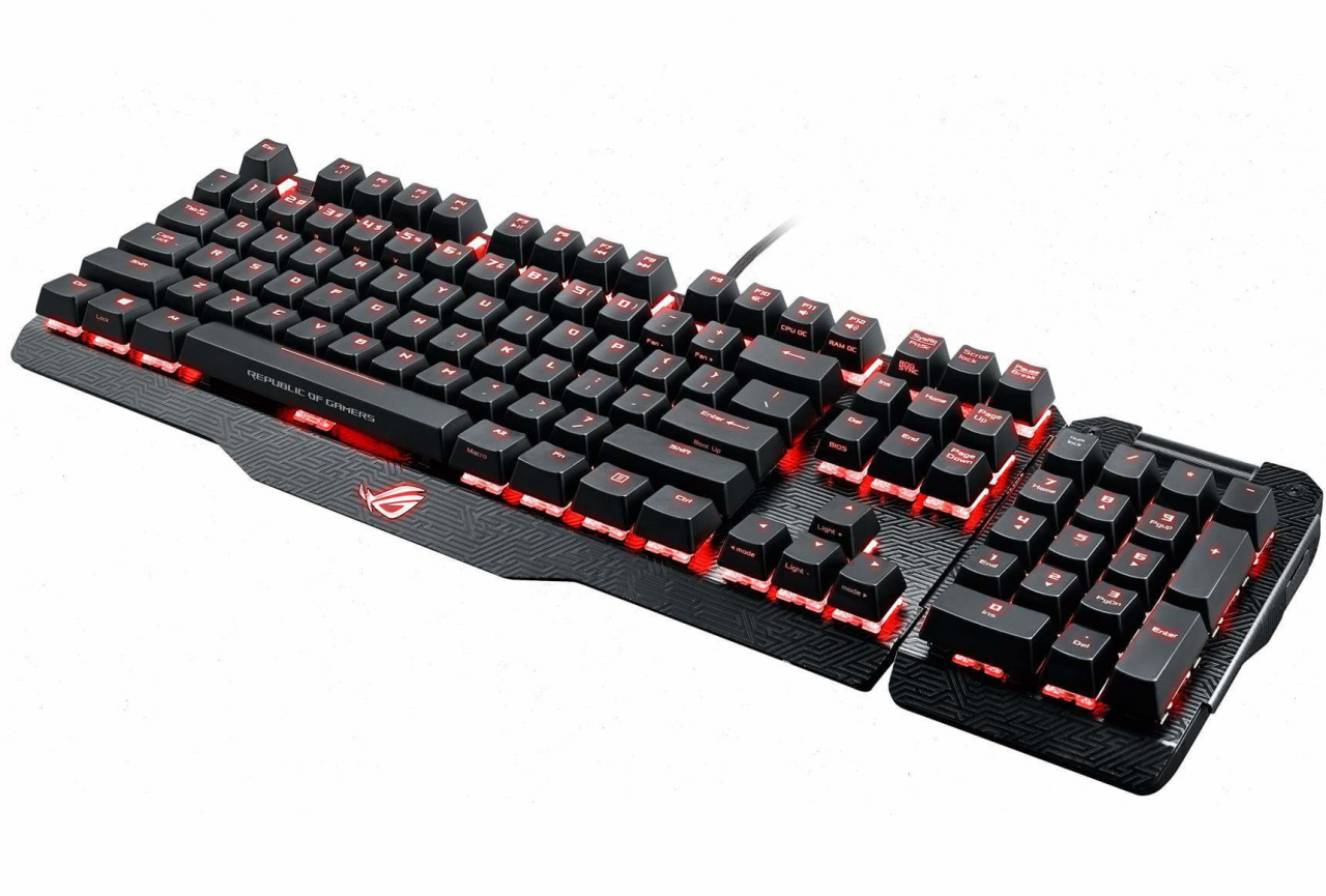 [12/10/2016] Asus ROG Claymore: Teilbare Aluminium-Tastatur mit MX-RGB-Schaltern (1)